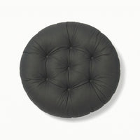 Tufted Seat Cushion Wipe-Clean Round Floor Pillow Thick for Camping