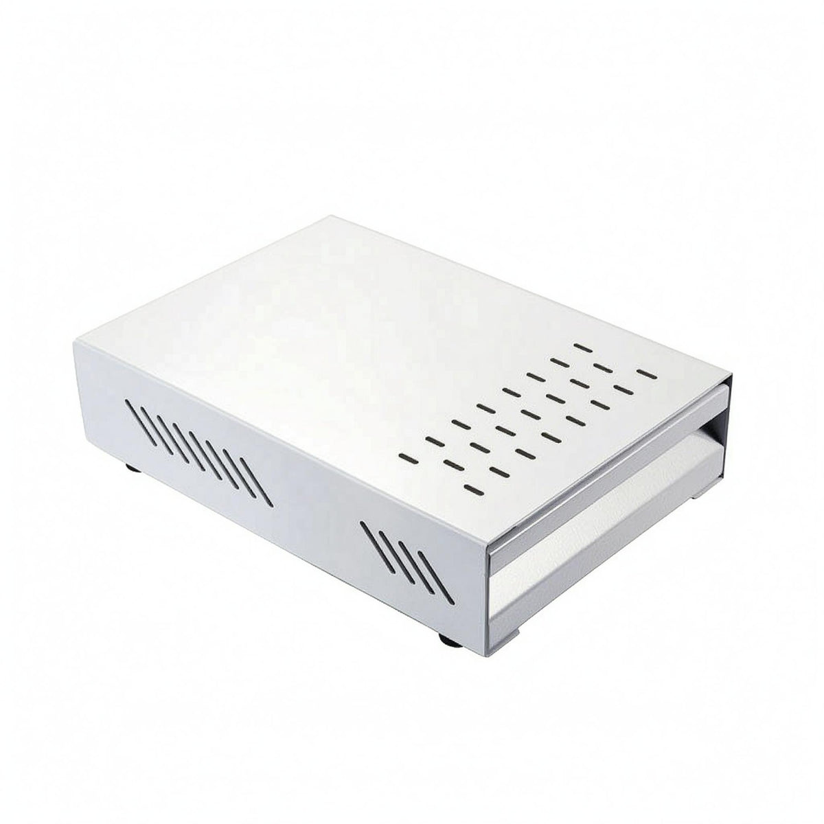 Drawer Grounds Disposal Box Slotted Grounds Bin Metal