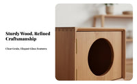 Freestanding Storage Integrated Nordic Aesthetic Bookcase Japanese Aesthetic