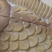 Marine Creature Sculpture with Stand Textured Decorative Marine Creature