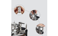Ball Lock Disconnect with Elbow Leakproof Ball Lock Keg Fitting Easy to Install   Keg Quick Disconnect for Household Fermentation