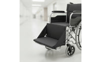 Anti-Slip Wheelchair Footrest Cushion Supportive Wheelchair Leg Rest Pad Cushioned Padded Leg Rest Textured for Patients in Recovery