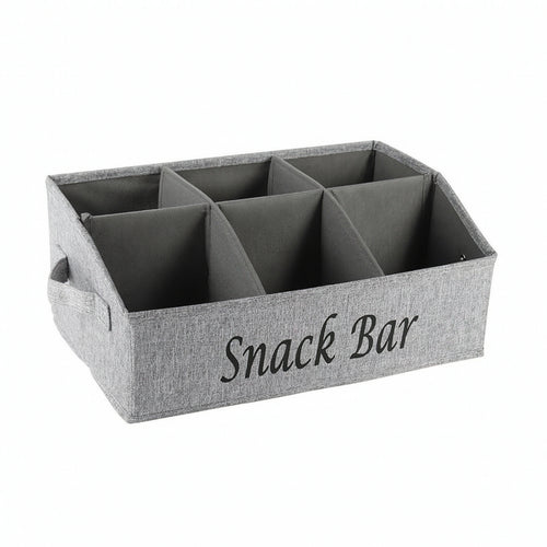 Snack Bar Box Divided Organizer Reusable for Office