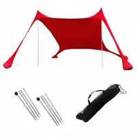 Portable Beach Canopy Quick Setup Camping Shade Tent Stable Frame for Fishing