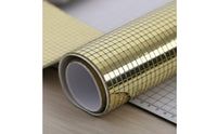 Mini Square Glass Mirrors Easy to Use Mirror Tile Sheet Reflective Surface