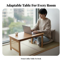 Foldable Bed Desk Space-Saving Foldable Bed Tray with openings Multi-Functional Built-in beverage holder Holder for Students