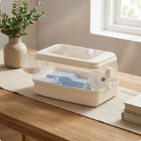 Two-Tier Hamster Enclosure Included Accessories 2-Tier Hamster Enclosure Clean