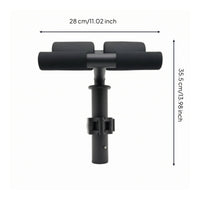 Lower Leg Bar with Foam Padding Detachable Lower Leg Bar with Foam Pads Padded Tibialis for Fitness Enthusiasts, Athletes, Home Gym