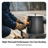 Stove Burner, Portable Wood Heater for Home Heating