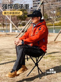 户外爬登山杖老人助力拐杖凳折叠带伸缩手仗便携防滑散步休闲坐椅