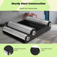 Motorcycle Tire Stand, 360° Rotating Maintenance Tool, Universal Wheel Cleaning Holder, Steel Construction