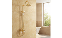 Shower System with Tub Spout Adjustable Shower Faucet with Tub Spout Multi Function for Washroom, Bathtub