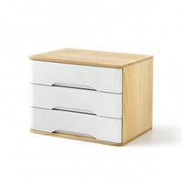Desktop Storage Cabinet Organized Desk Drawer Organizer Furniture for Home Office, Bedroom
