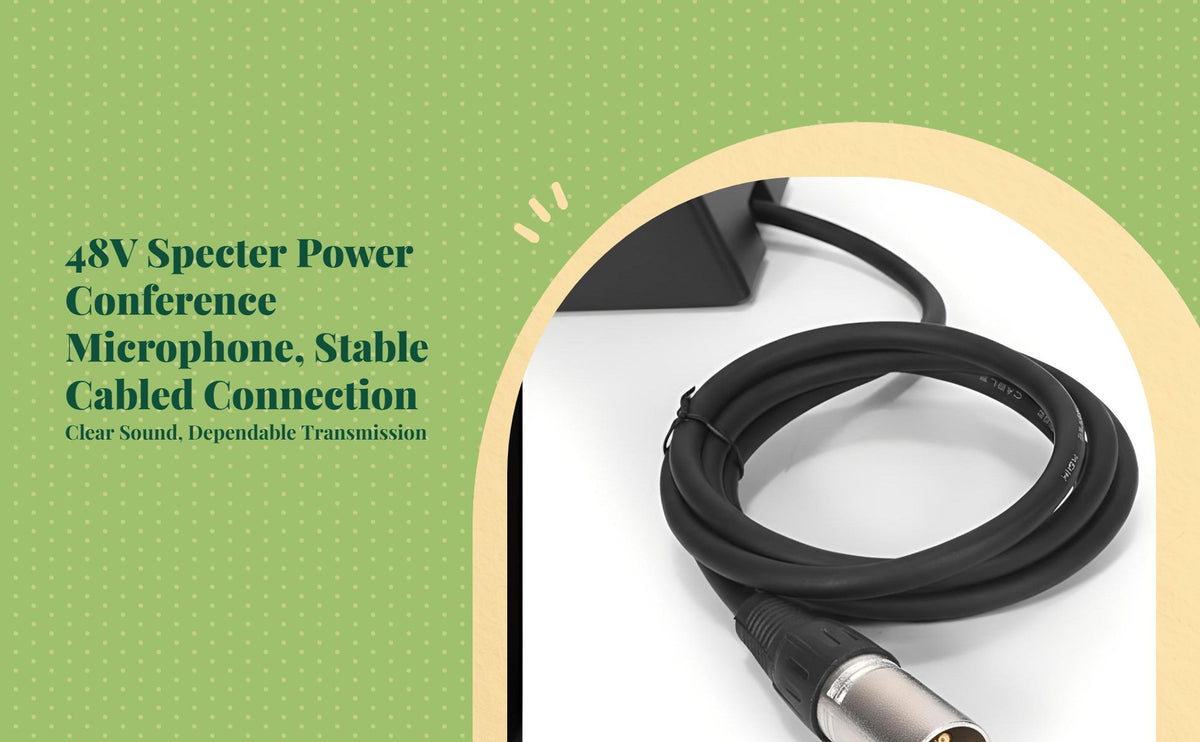 Omnidirectional condenser mic, 48V