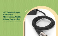 Omnidirectional condenser mic, 48V