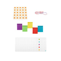 感统训练穿线板早教幼儿DIY创意材料小中班儿童串珠精细动作玩具