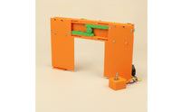 Automatic Door Kit Mechanical Sliding Door Model Hands-on STEM Building Toy for Students, Classroom, Home