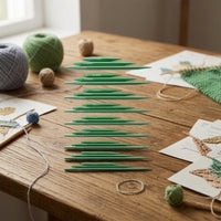 Flexible Interchangeable Circular Knitting Needle Set Zippered Knitting with Cables Compact Smooth for Crafters, Travel