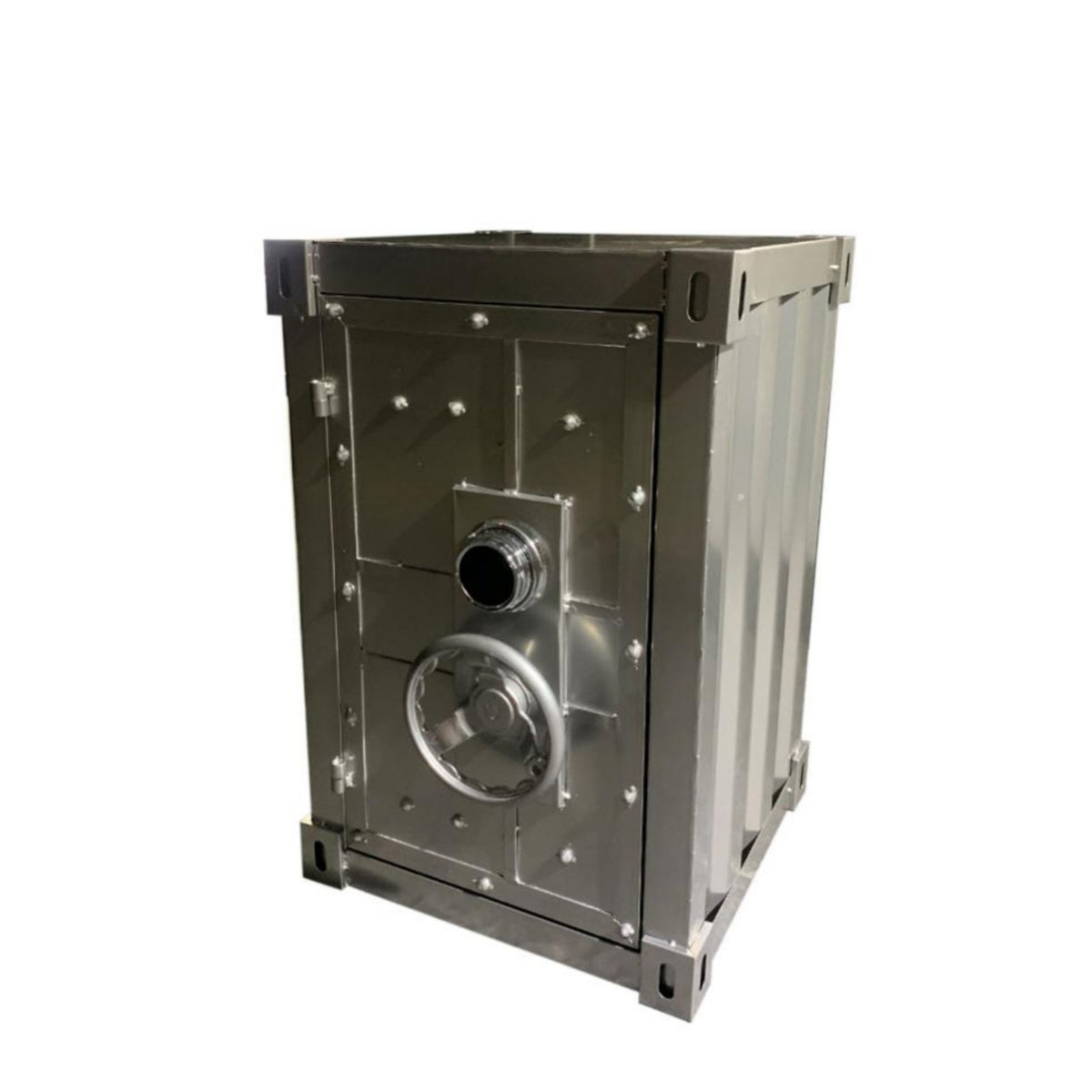 Single-Door Locker utilitarian design Single-Door Lockbox With Lock for Homeowners