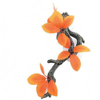 Tree Root Decor Faux Leaves Tree Trunk Decoration Hollow Hideout