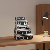 Aluminum Storage Case Sturdy Aluminum Sturdy Case Lockable Carrying Case Sturdy Duty Metal Equipment Box Versatile