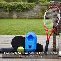 Stable Anti-Slip Base Tennis Practice Device with Ball on String Tangle-Untangled Cord Tennis Self-Practice Device Lightweight And