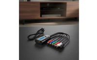 YPbPr to Digital Video Interface Converter USB Powered Component to Digital Video Interface Converter Plug and Play for Retro Enthusiasts