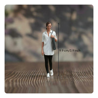 1:18 Scale Female Figure Figure Finely Detailed Hand-Painted Female Miniature
