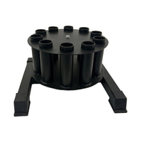 Gatling Cannon 360-Degree Rotatable Barbell Rod Insertion Device Nine-Hole Insertion Tube Gym Olympic Bar Storage Rack