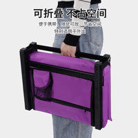 Shengjie Stadium Seat Shoulder Strap Camping Backrest Cushion Foldable Oxford Cloth Chair