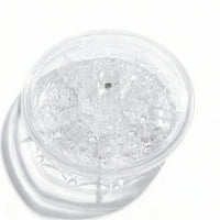 Acrylic Snack Tray Faceted Food Storage Clear