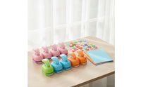 12 Pieces Craft Punch Set with Paper Manual for Crafters, Kids