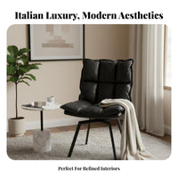 revolving Dining Chair Italian design Upholstered Seat Designer Piece Retro Look for book niche niche