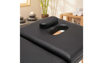 Folding Massage Table Sturdy Folding Massage Bed Wooden Frame Well-Being Furniture for Salon