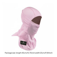 Ski Balaclava, Wool Face Cover, Windproof Neck Warmer, Winter for Women