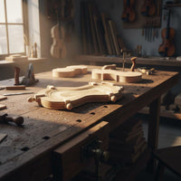 4/4 Violin Mold Wooden Violin Plate Mold Model Based for Luthiers