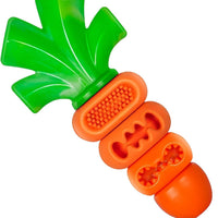 Pet Carrot Rubber Chew Toy for Dogs