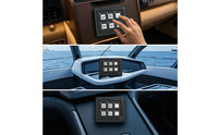 Bluetooth 6 Gang Switch Panel Momentary 6-Button Switch Panel Power Toggle Slim for RV Owners, Boat Builders