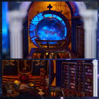Star Secret Scroll DIY 3D Retro Bookend Miniature Building Toy Gift