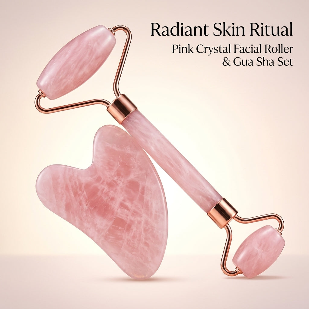 Face Massage Roller, Double Headed Acrylic Material for Facial and Lifting, for Skincare Lovers