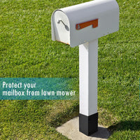 Adjustable Post Protector Metal Protection Kit for Wooden Table Corners, Fences, Mailboxes, Cabinet Feet, etc.