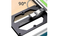 90-Degree Guide Rail Square Compact Design Guide Rail Square for Woodworkers
