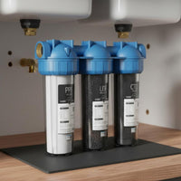10 Inch Water Filter Housing Protects Appliances Whole House Pre-Filter