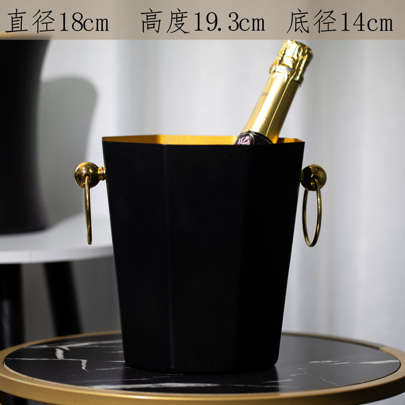 Blk Gold Octagon