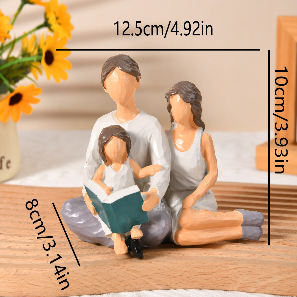 Family of 3 Reading