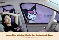Car Window Sun Shade, Privacy Screen, Universal Fit