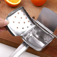 Pomegranate Press Juicer Heavy Duty Stainless Steel Lemon Press Easy to Clean