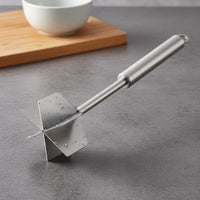 6 Blades Meat Heavy-Duty Chopper Duty Potato Masher Ergonomic Grip Food Prep Tool
