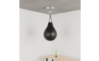 Hanging Speed Ball Set Construction Boxing Speed Bag Pear Shaped Punching Ball for Garage