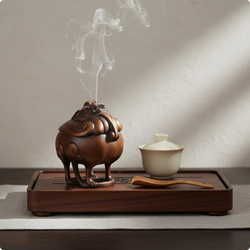 Auspicious Creature Fragrance Burner Zen Aesthetic Table Ornament